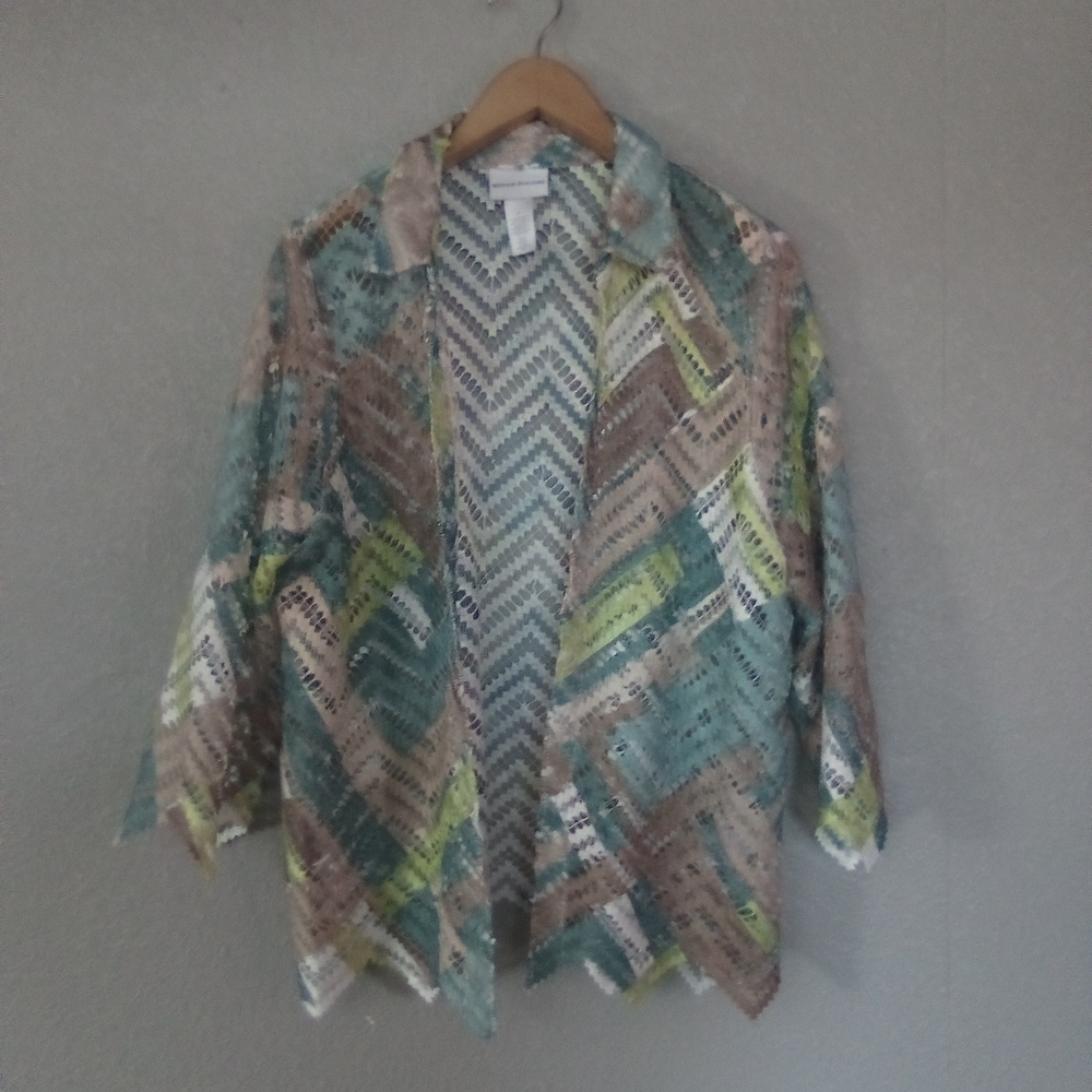 Multicolor Women's Jacket ( Bag O )